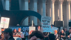 Jewish Faculty Protesting